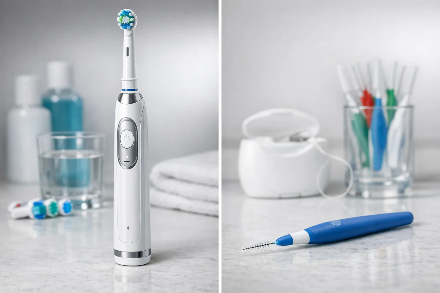 Interdentalzahnbuerste vs. normale Zahnbuerste: Ergaenzung und Einsatzgebiete