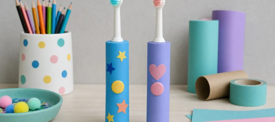 DIY Zahnbuerste fuer Kinder: Einfache Bastelprojekte und Lernspiele